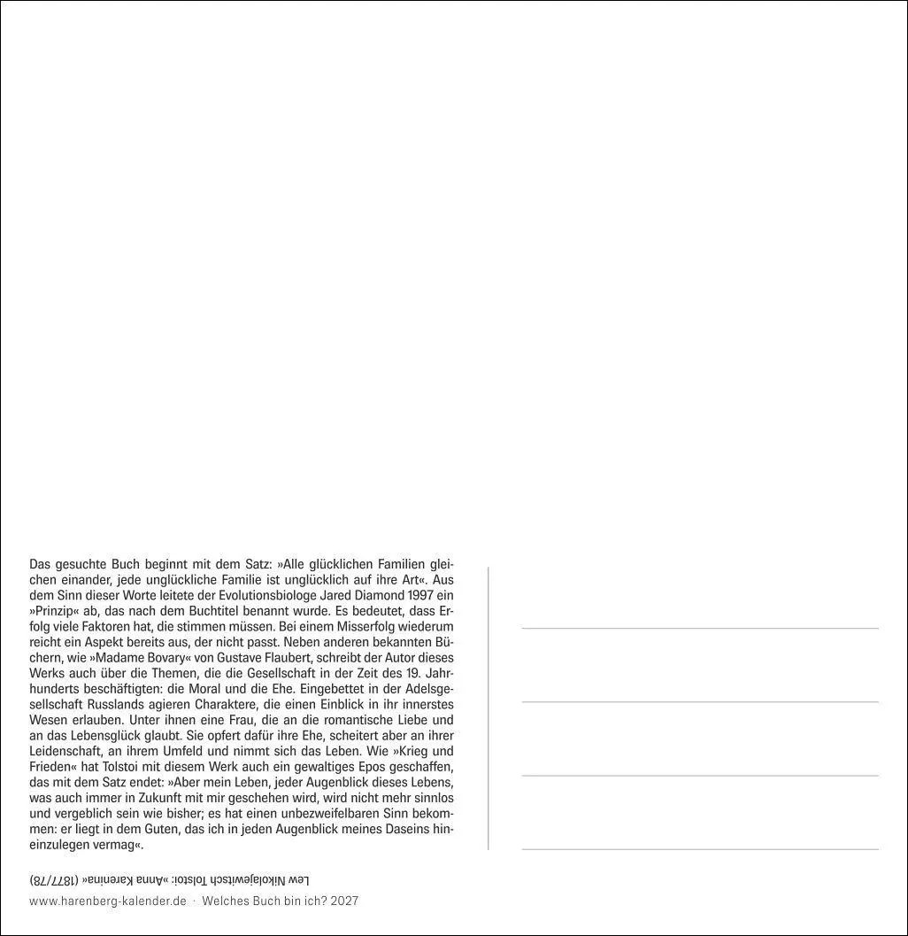 Bild: 9783840039997 | Welches Buch bin ich? Premium-Postkartenkalender 2027 -...