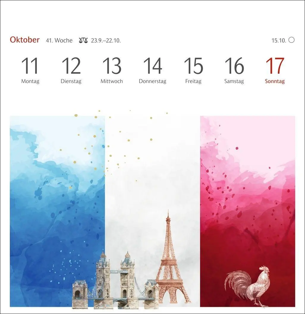 Bild: 9783840039997 | Welches Buch bin ich? Premium-Postkartenkalender 2027 -...
