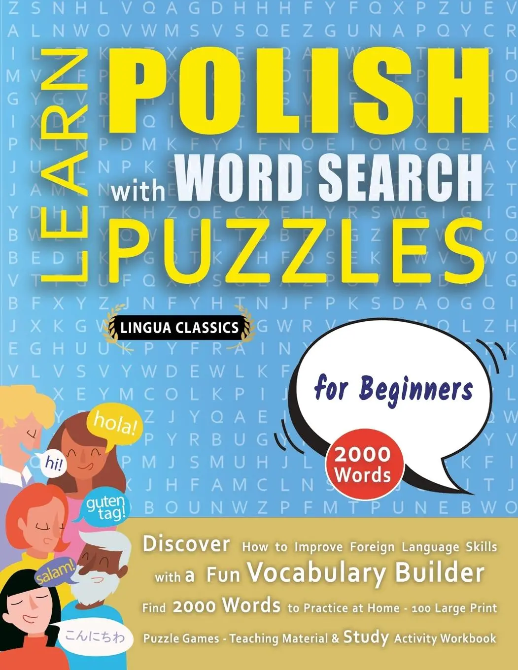 Cover: 9798349039997 | LEARN POLISH WITH WORD SEARCH PUZZLES FOR BEGINNERS - Discover How...