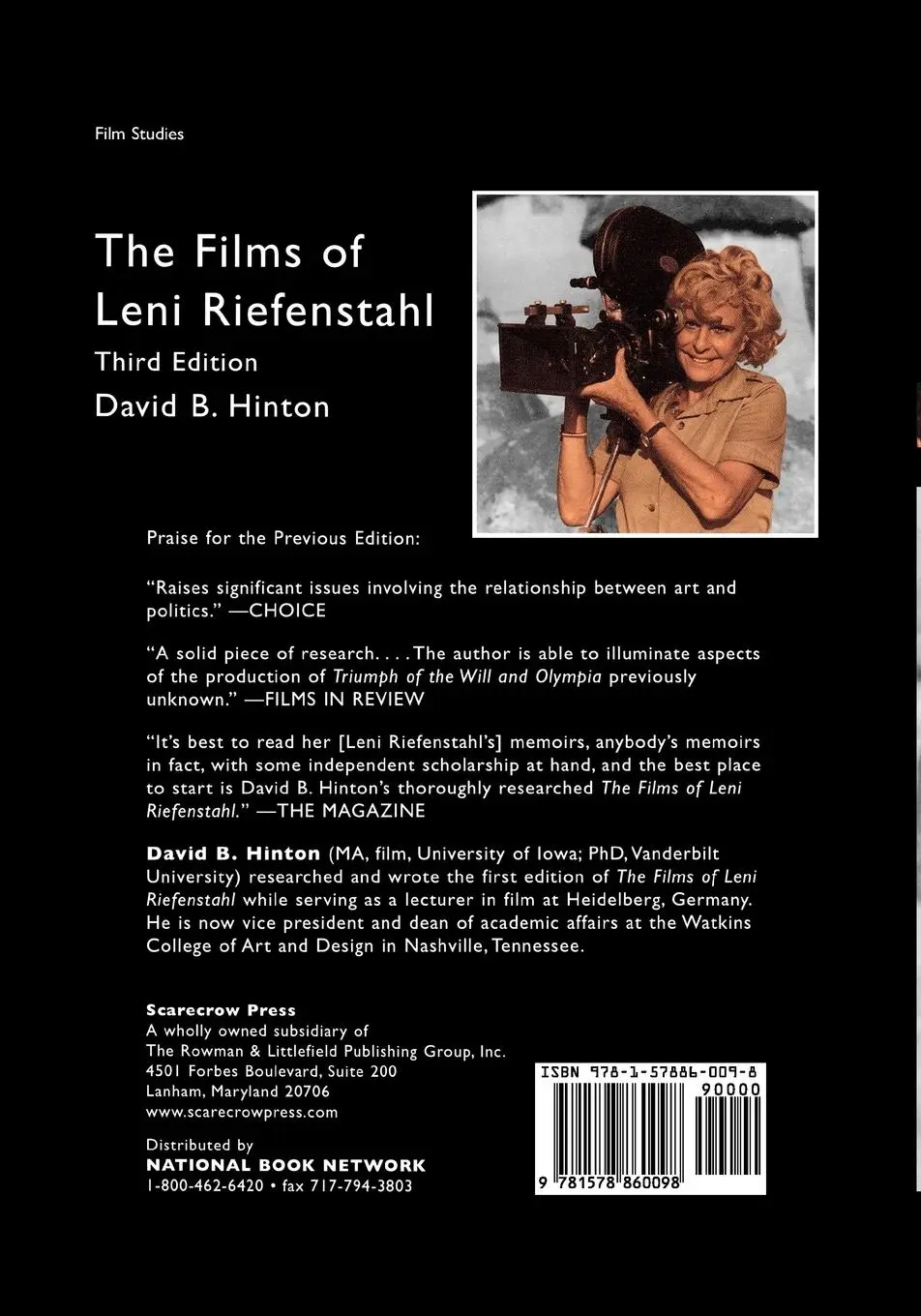 Rückseite: 9781578860098 | The Films of Leni Riefenstahl | David B. Hinton | Taschenbuch | 2000