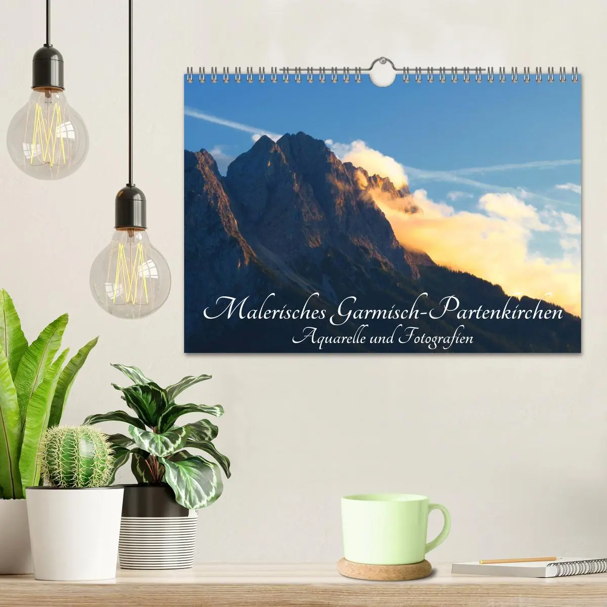 Bild: 9783516040098 | Malerisches Garmisch Partenkirchen - Aquarelle und Fotografien...