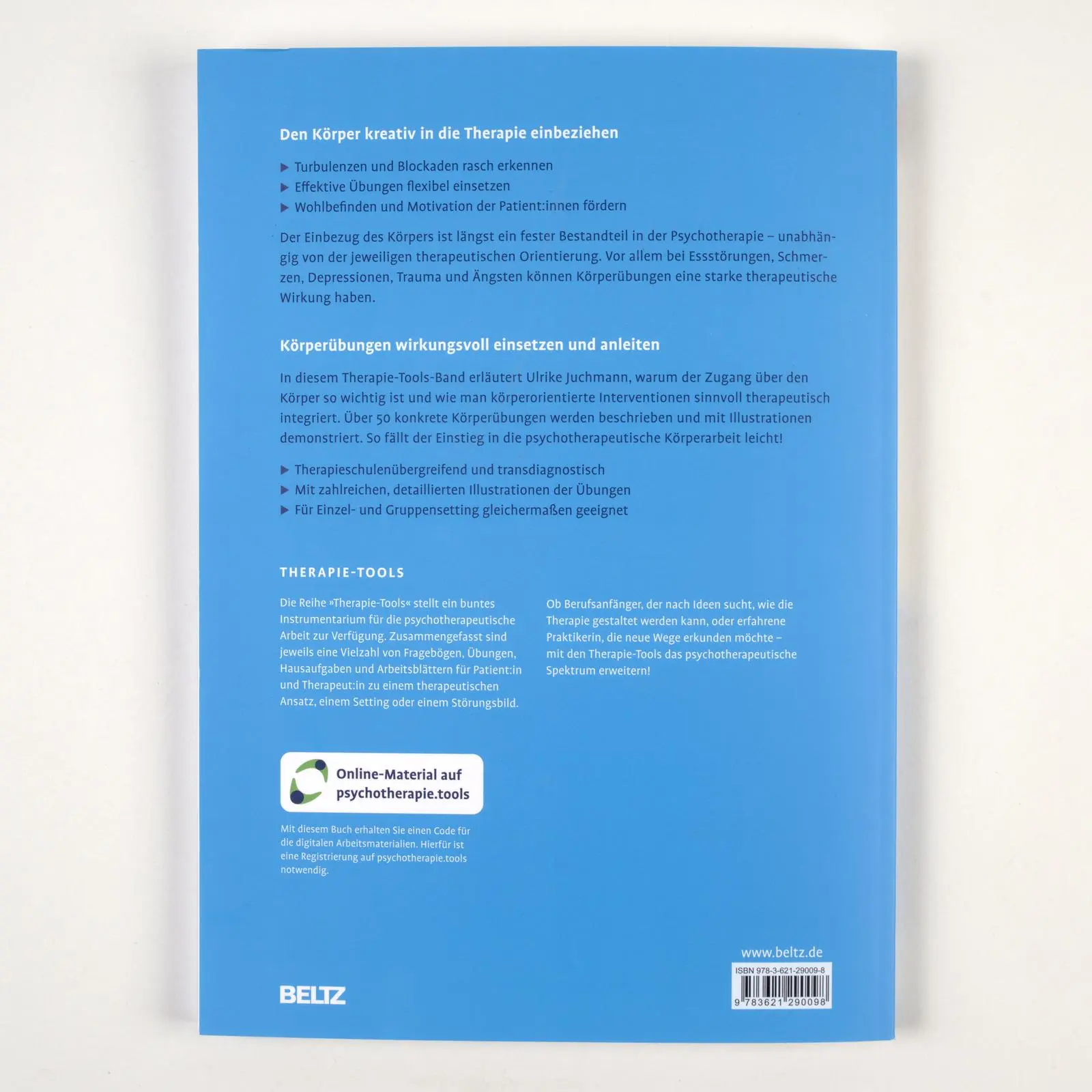 Rückseite: 9783621290098 | Therapie-Tools Körperorientierte Interventionen | Mit Online-Material