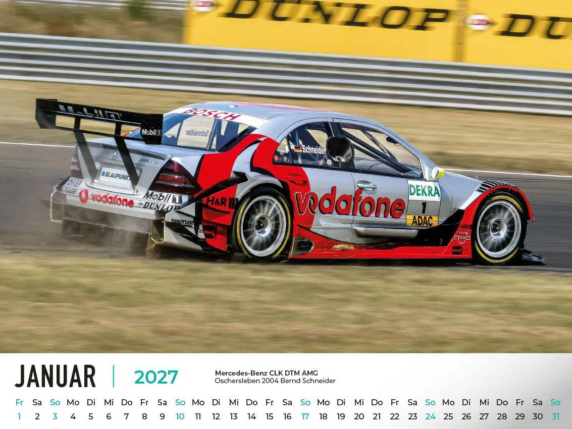 Bild: 9783693570098 | Mercedes im Rennsport Kalender 2027 | Frank Pommer | Kalender | 2027