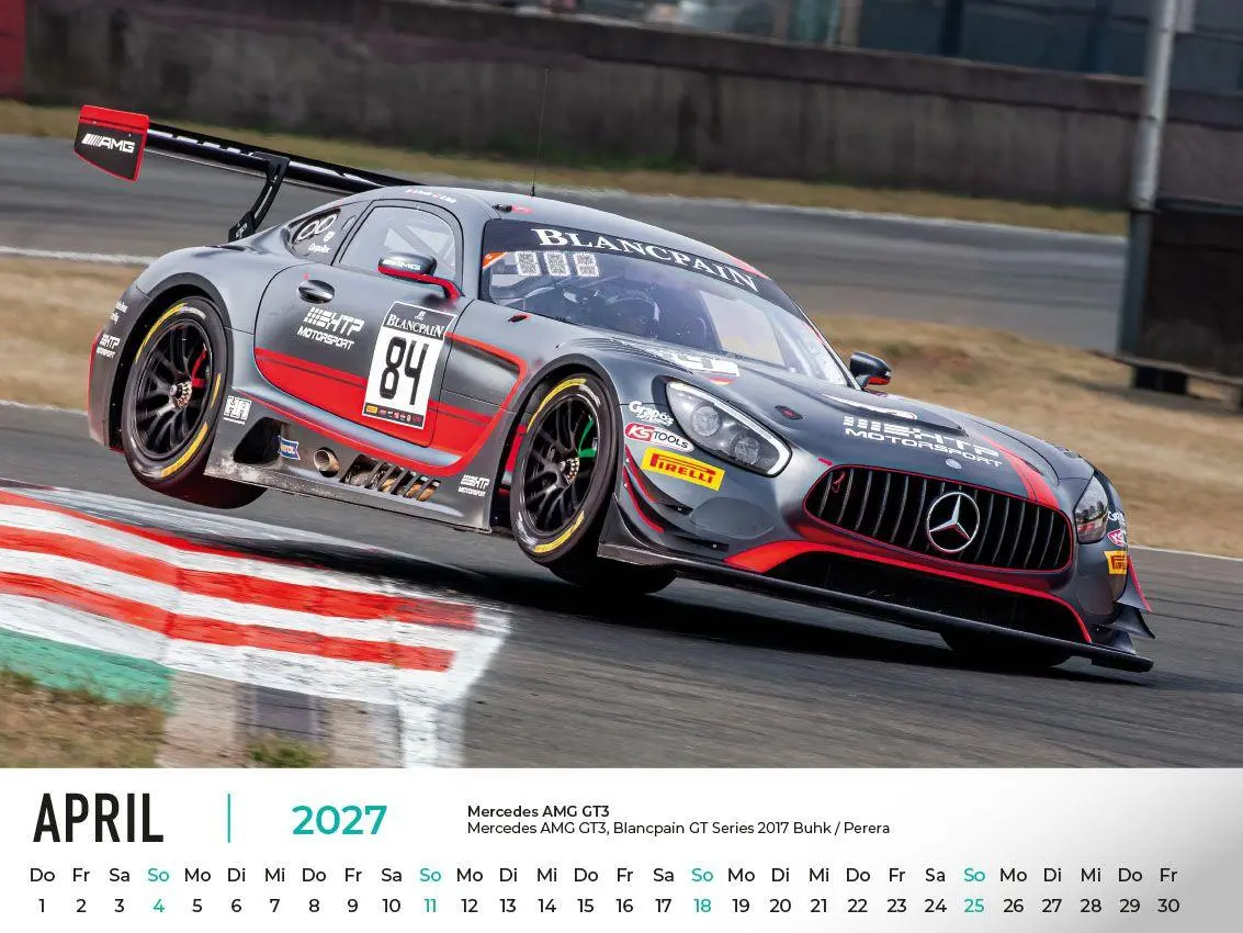 Bild: 9783693570098 | Mercedes im Rennsport Kalender 2027 | Frank Pommer | Kalender | 2027