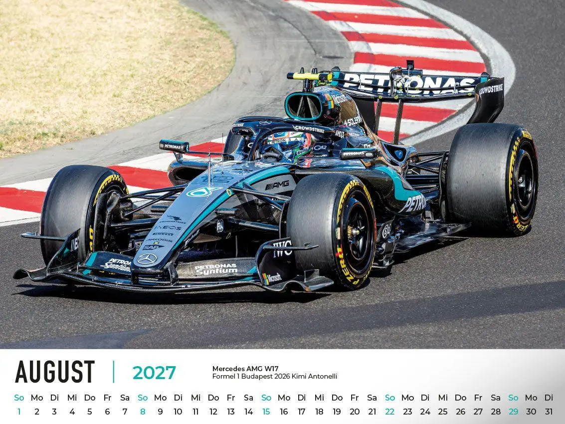 Bild: 9783693570098 | Mercedes im Rennsport Kalender 2027 | Frank Pommer | Kalender | 2027