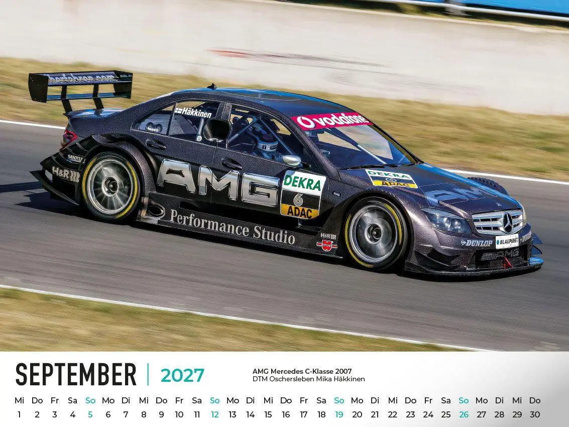 Bild: 9783693570098 | Mercedes im Rennsport Kalender 2027 | Frank Pommer | Kalender | 2027