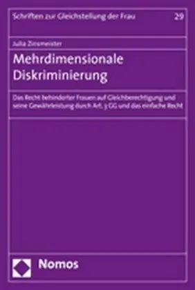 Cover: 9783832920098 | Mehrdimensionale Diskriminierung | Julia Zinsmeister | Taschenbuch
