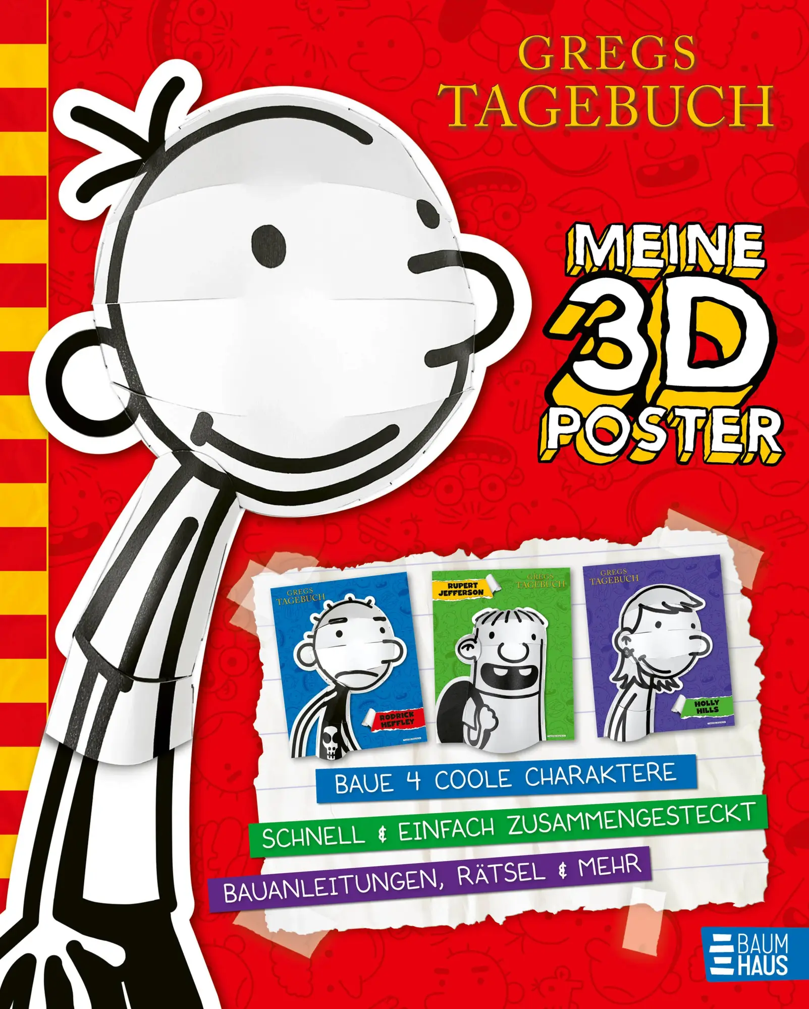 Cover: 9783833910098 | Gregs Tagebuch - Meine 3D-Poster | Jeff Kinney | Taschenbuch | 32 S.