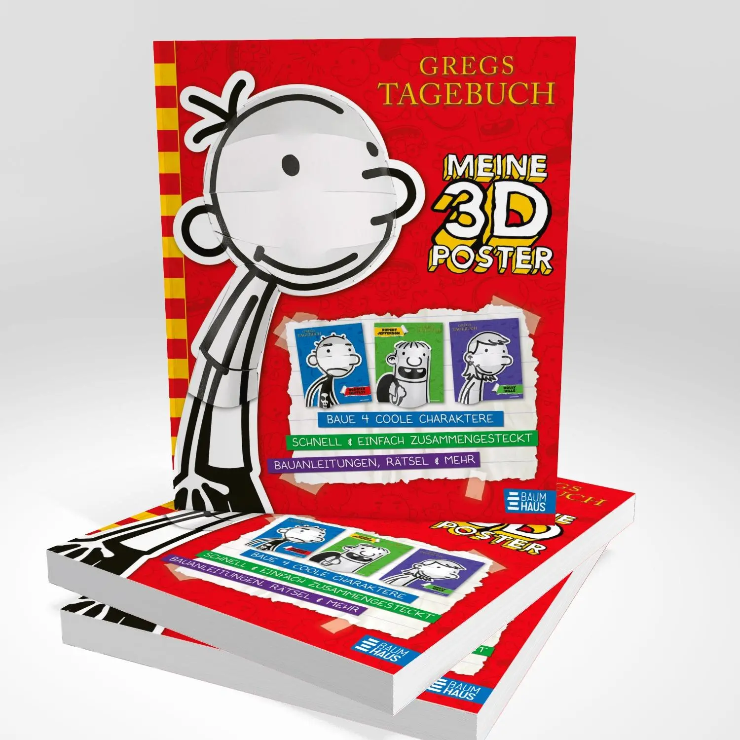 Bild: 9783833910098 | Gregs Tagebuch - Meine 3D-Poster | Jeff Kinney | Taschenbuch | 32 S.