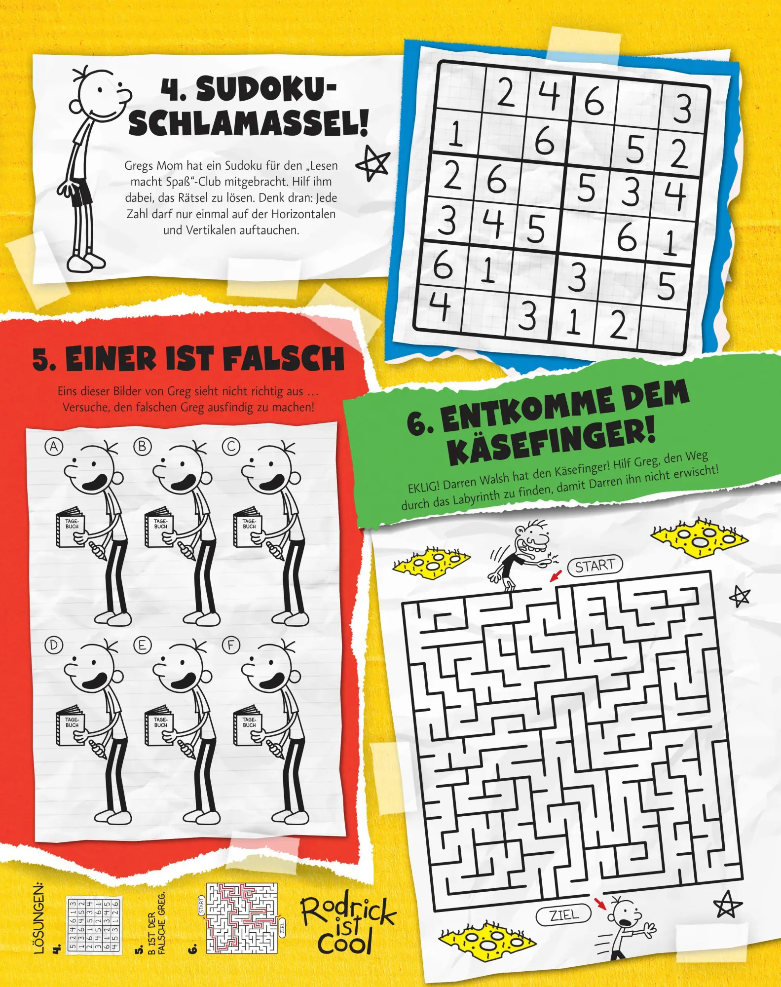 Bild: 9783833910098 | Gregs Tagebuch - Meine 3D-Poster | Jeff Kinney | Taschenbuch | 32 S.