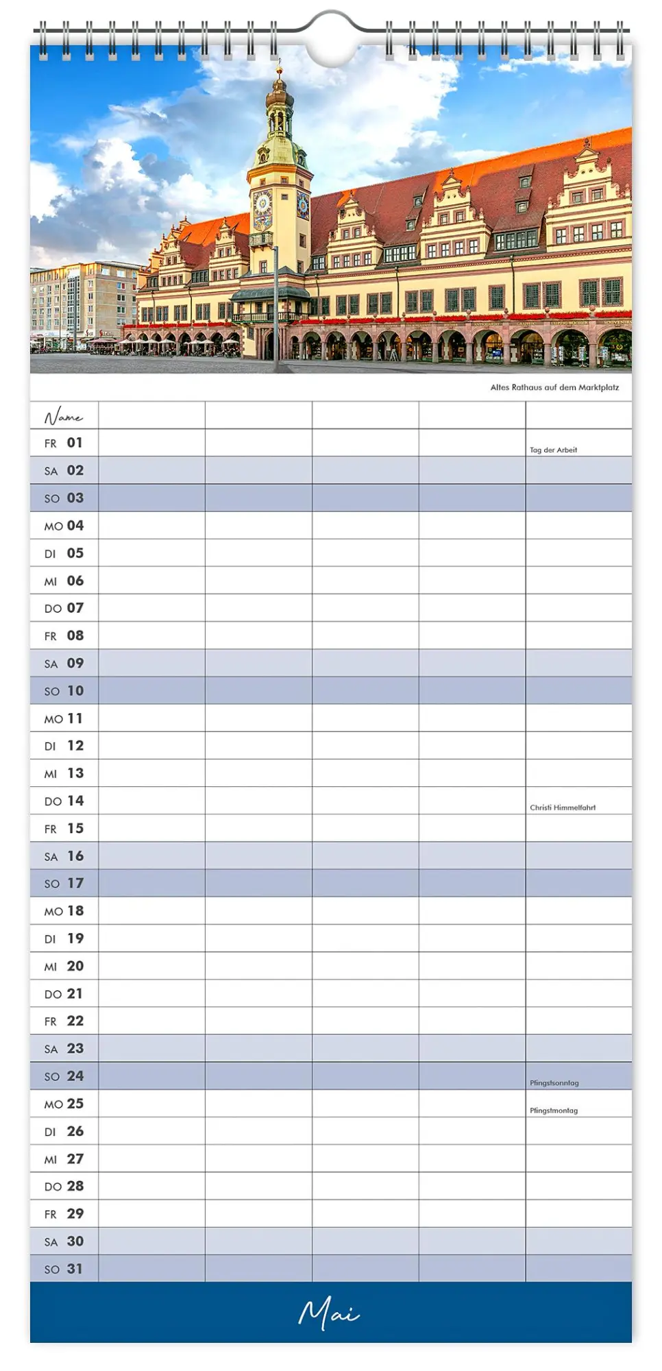 Bild: 9783910680098 | Kalender Familienplaner Leipzig 2026 | Peter Schubert | Kalender