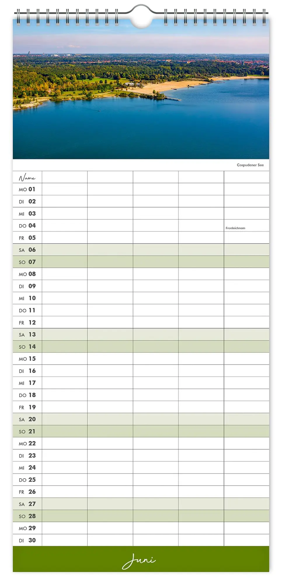 Bild: 9783910680098 | Kalender Familienplaner Leipzig 2026 | Peter Schubert | Kalender
