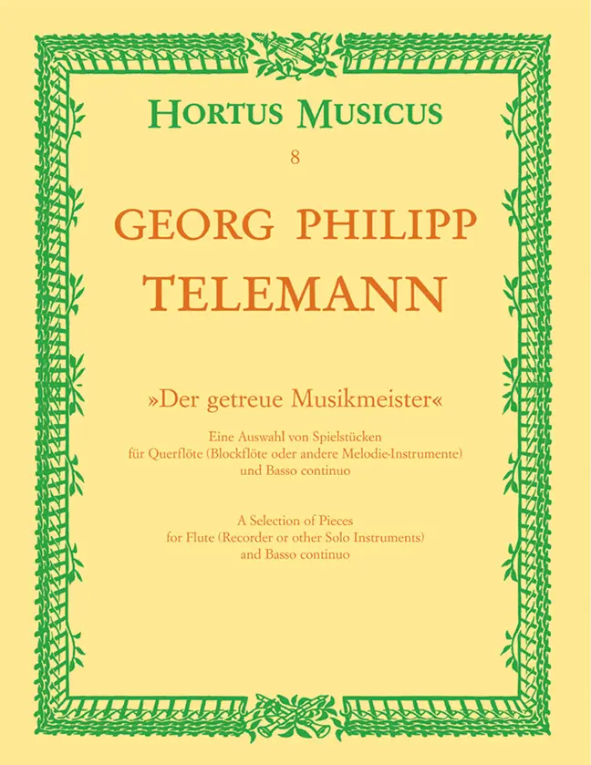 Cover: 9790006000098 | Getreue Musikmeister | Georg Philipp Telemann | Buch