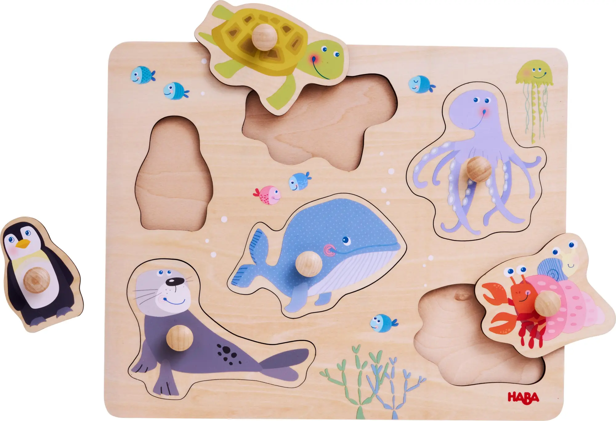 Bild: 4010168260198 | Greifpuzzle Meerestiere | Spiel | 1306543001 | Deutsch | 2022