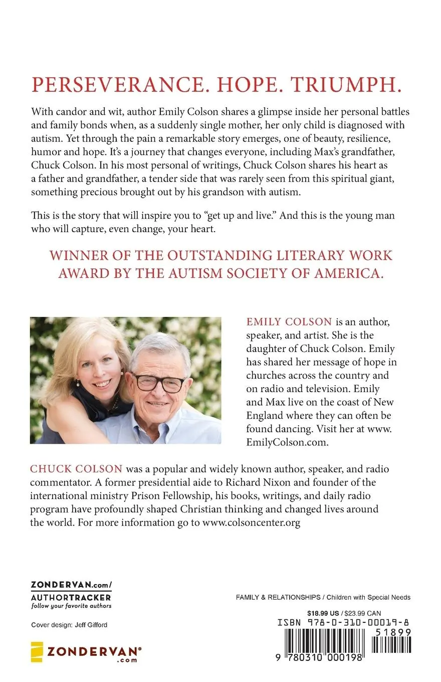 Rückseite: 9780310000198 | Dancing with Max | A Mother and Son Who Broke Free | Emily Colson