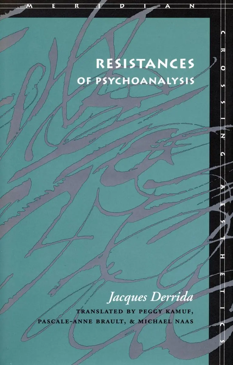 Cover: 9780804730198 | Resistances of Psychoanalysis | Jacques Derrida | Taschenbuch | 1998