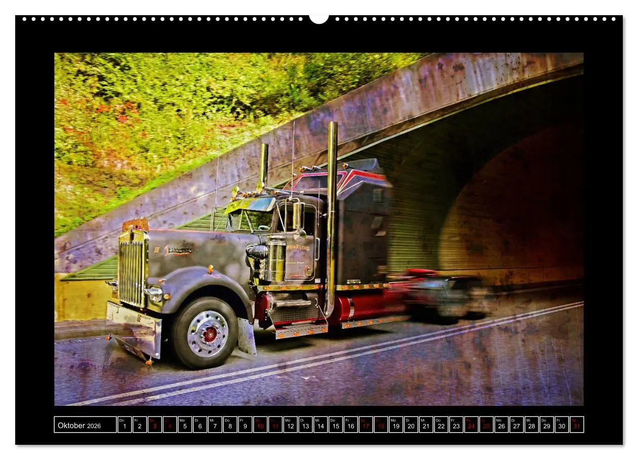 Bild: 9783457870198 | Kenworth W900 PHOTOART (Wandkalender 2026 DIN A2 quer), CALVENDO...