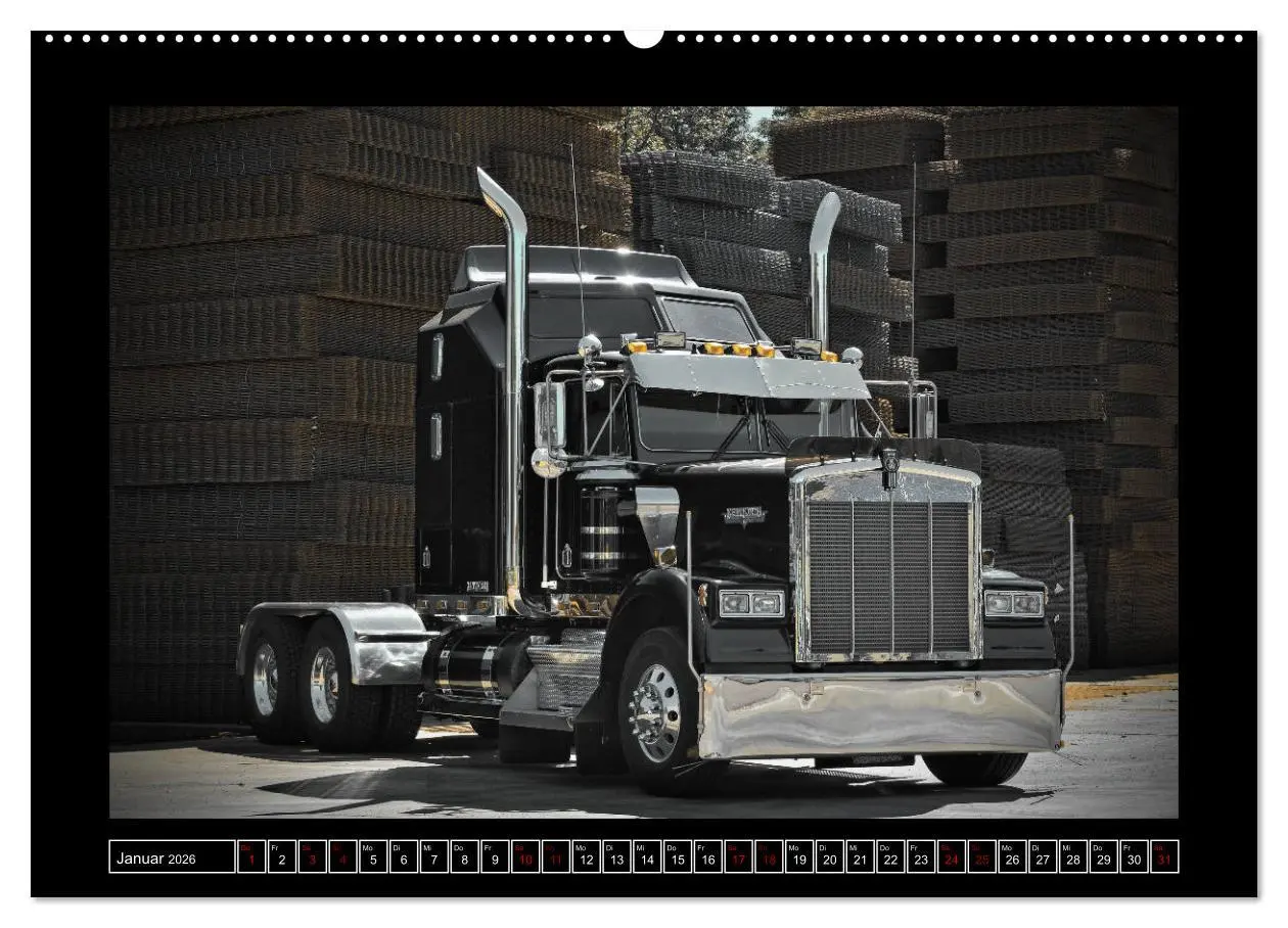 Bild: 9783457870198 | Kenworth W900 PHOTOART (Wandkalender 2026 DIN A2 quer), CALVENDO...