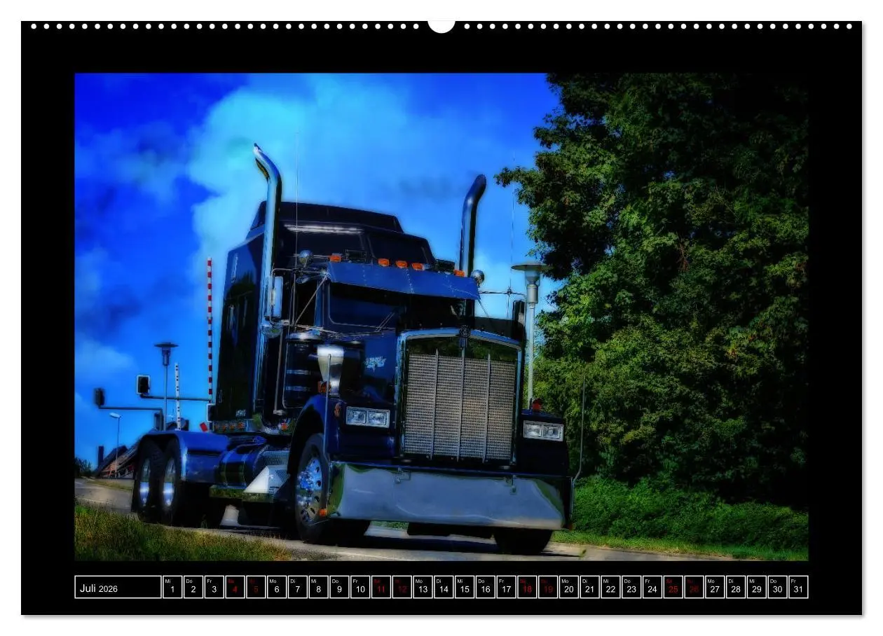 Bild: 9783457870198 | Kenworth W900 PHOTOART (Wandkalender 2026 DIN A2 quer), CALVENDO...