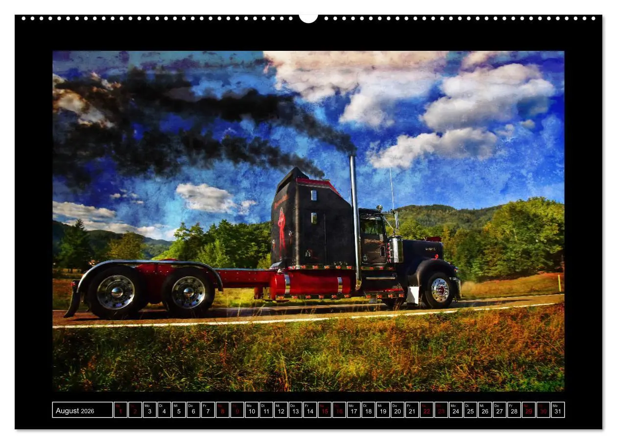 Bild: 9783457870198 | Kenworth W900 PHOTOART (Wandkalender 2026 DIN A2 quer), CALVENDO...