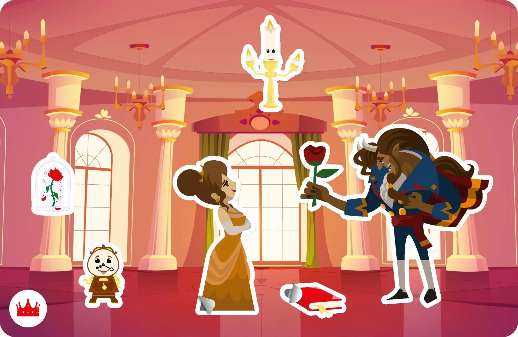 Bild: 9783790100198 | Meine Sticker + Karten + Box - Märchenwelt | Taschenbuch | 30 S.