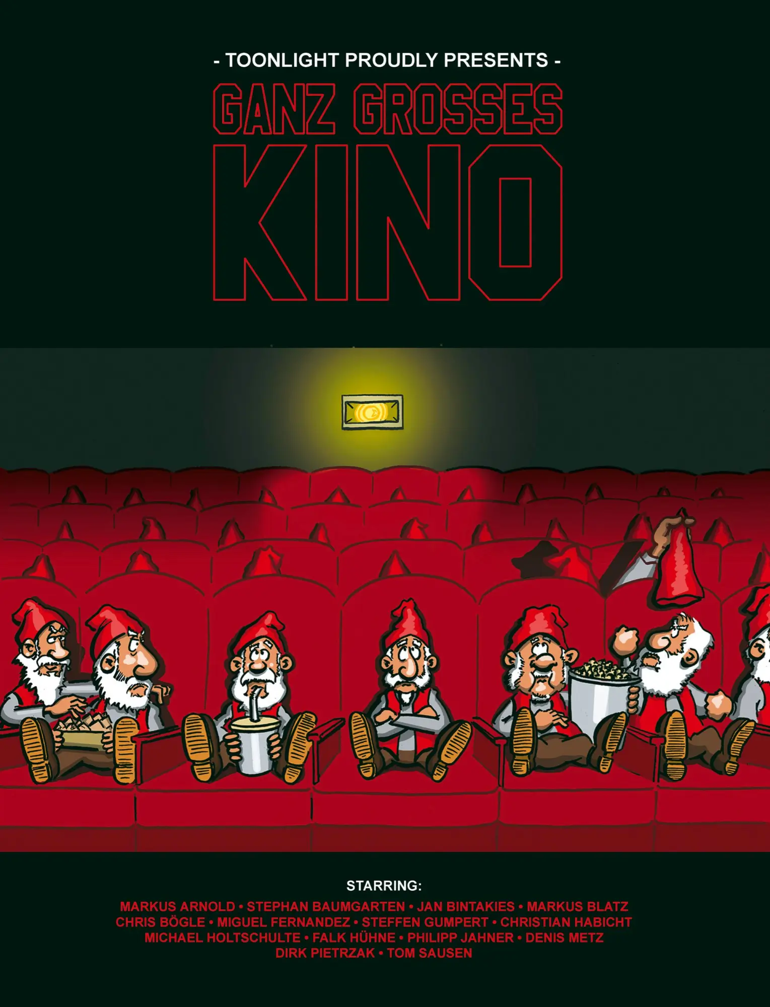 Cover: 9783833450198 | Ganz grosses Kino | Ein satirisches Kinocartoonbuch | Philipp Jahner