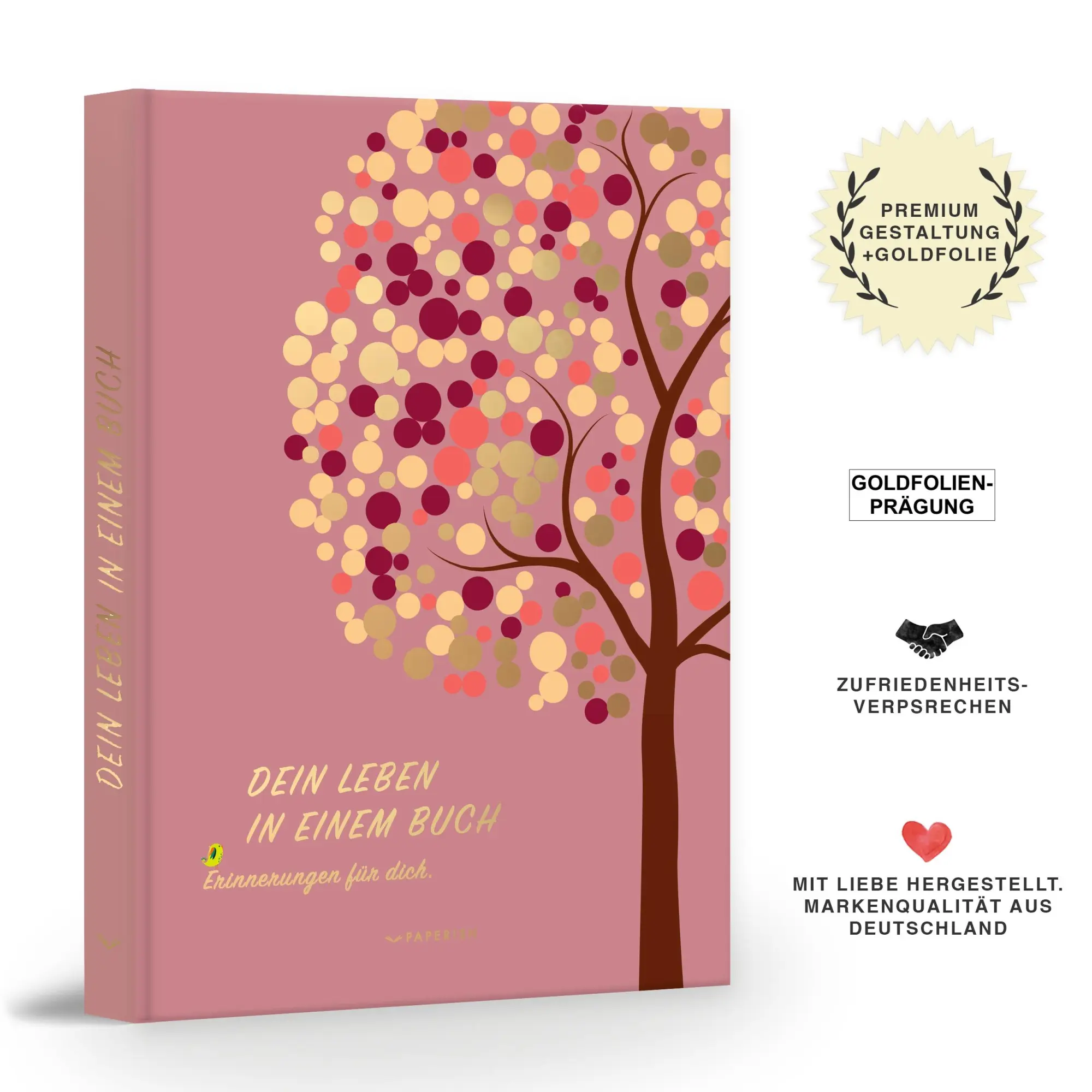 Bild: 9783968950198 | DEIN LEBEN IN EINEM BUCH (rosé) | Pia Loewe | Buch | 160 S. | Deutsch