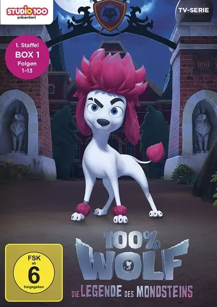 100% Wolf - Die Legende des Mondsteins.Staffel.1.1,2 DVDs