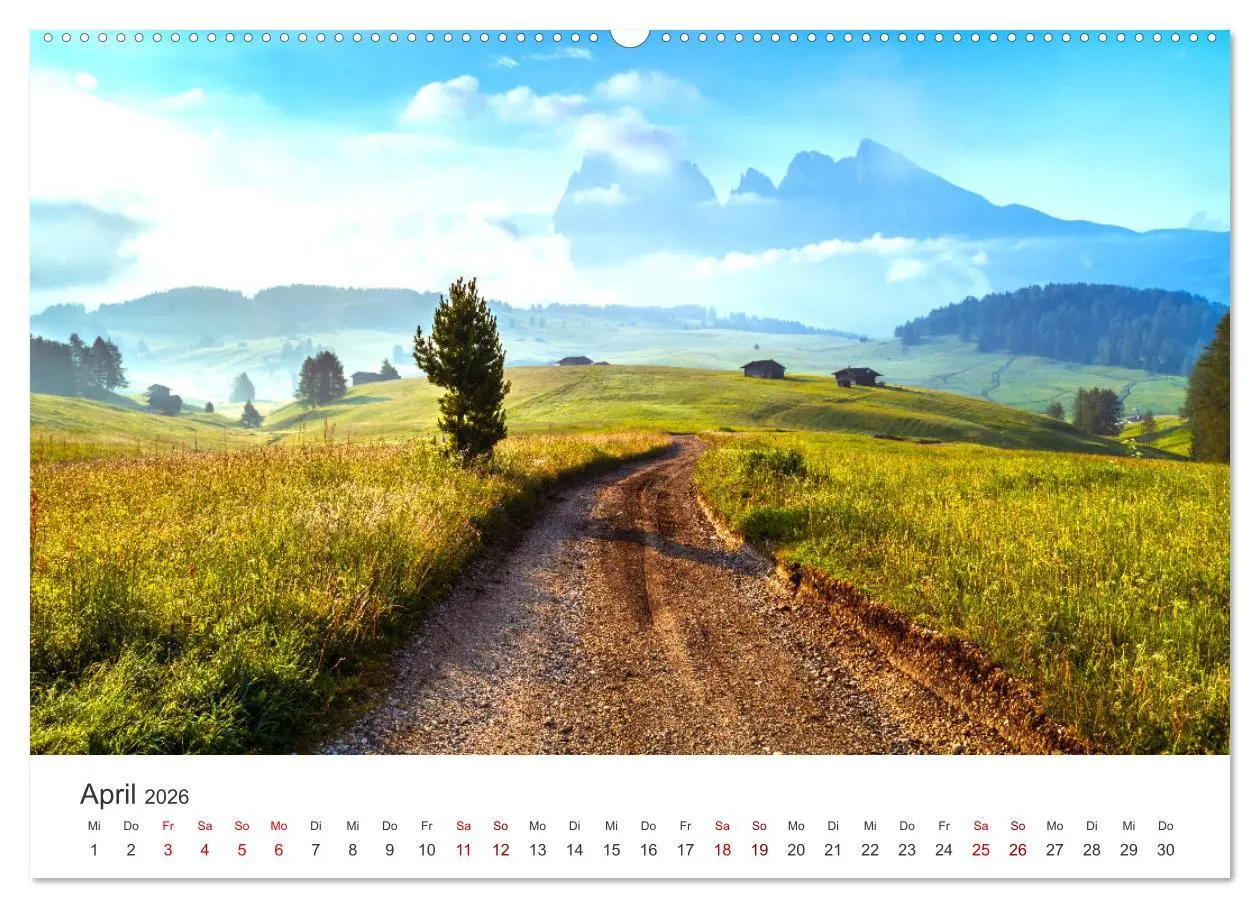 Bild: 9783457550298 | Seiser Alm - Im Herzen der Dolomiten. (Wandkalender 2026 DIN A2...