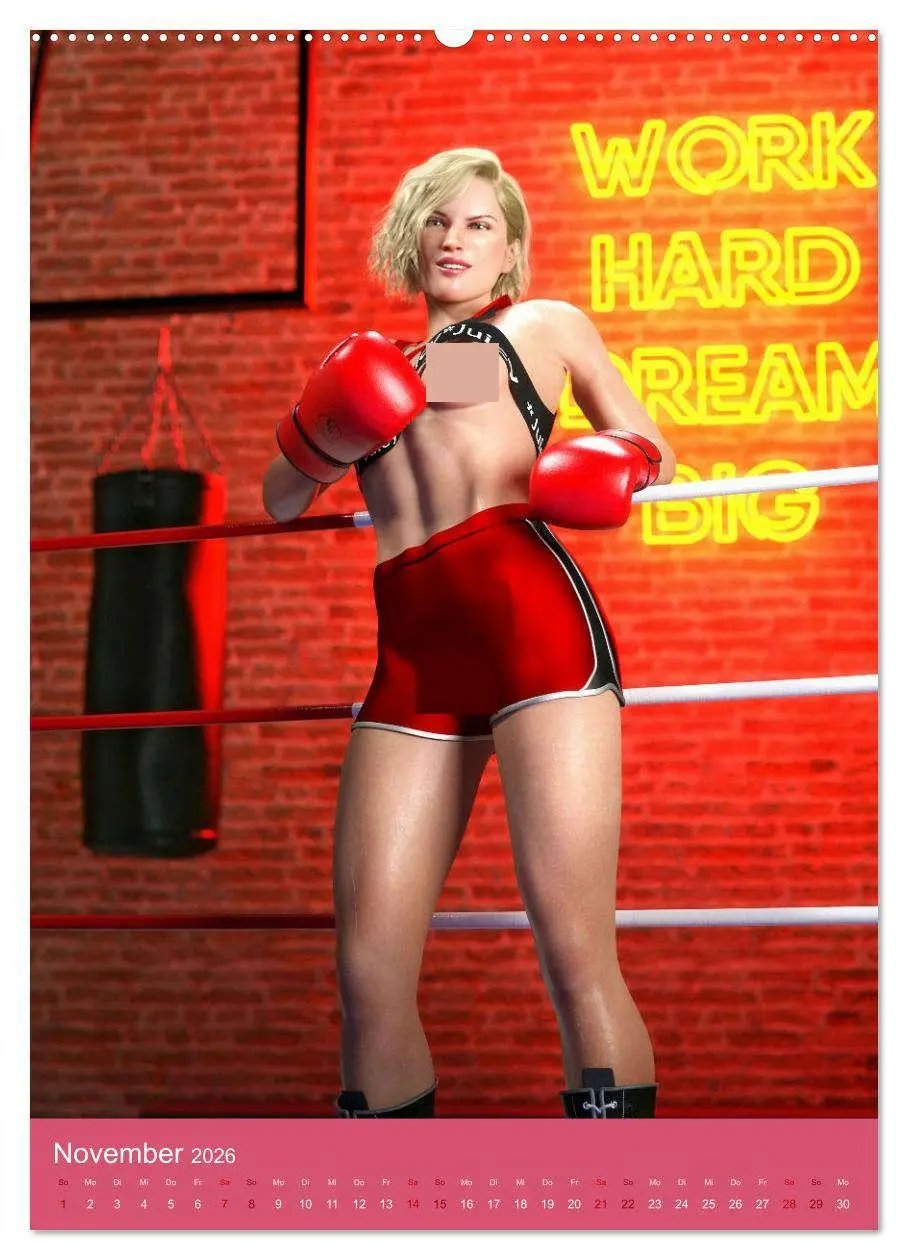 Bild: 9783516330298 | Pin Up Sport (Wandkalender 2026 DIN A2 hoch), CALVENDO Monatskalender
