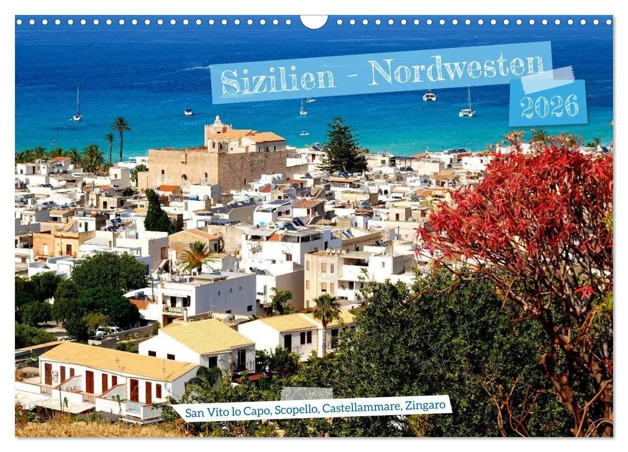 Cover: 9783516710298 | Sizilien - Nordwesten (Wandkalender 2026 DIN A3 quer), CALVENDO...