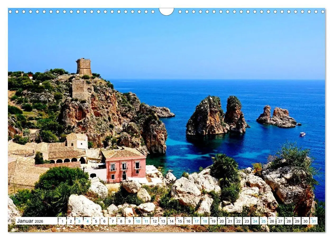 Bild: 9783516710298 | Sizilien - Nordwesten (Wandkalender 2026 DIN A3 quer), CALVENDO...