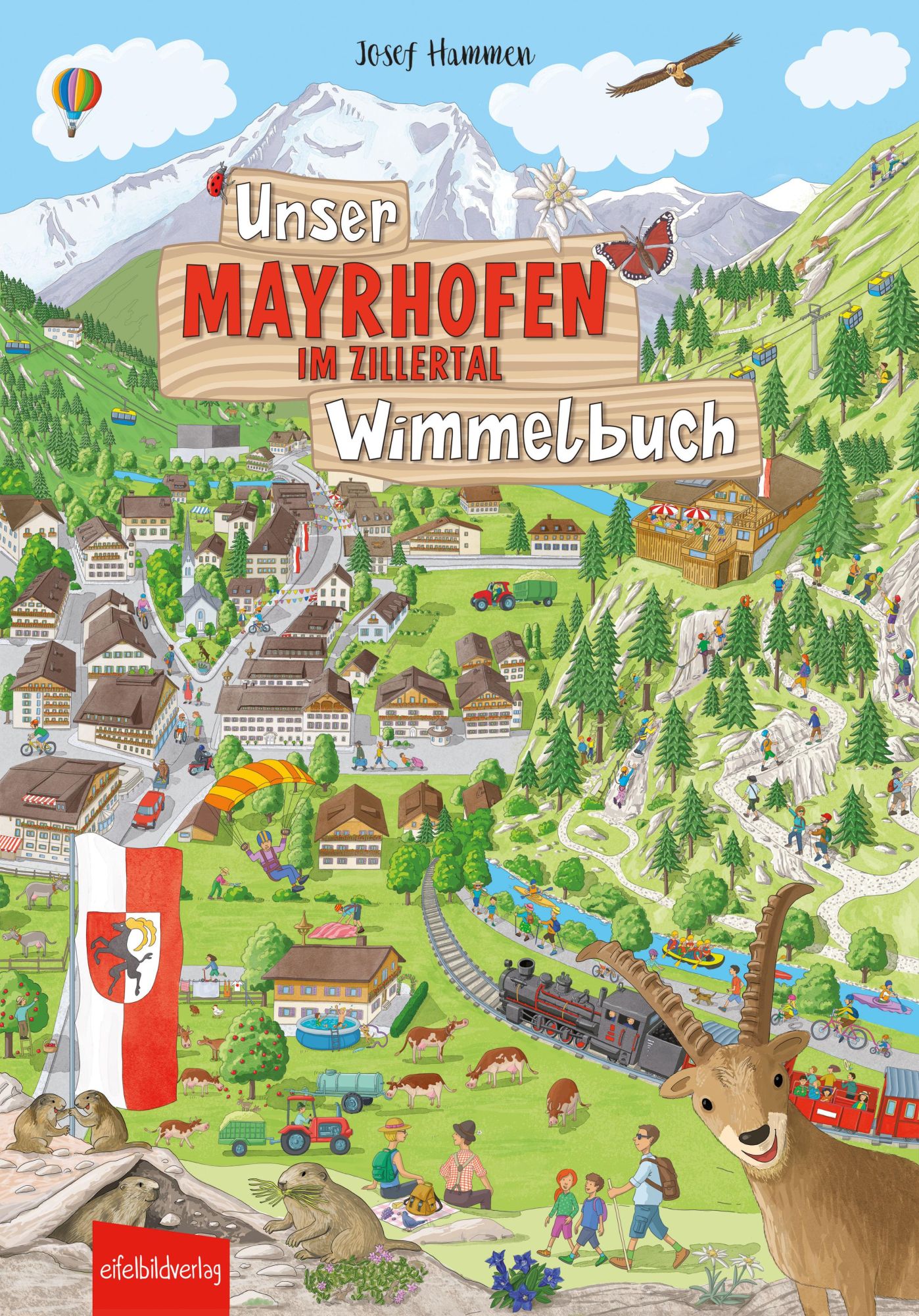 Cover: 9783985080298 | Unser MAYRHOFEN IM ZILLERTAL Wimmelbuch | Josef Hammen | Buch | 14 S.