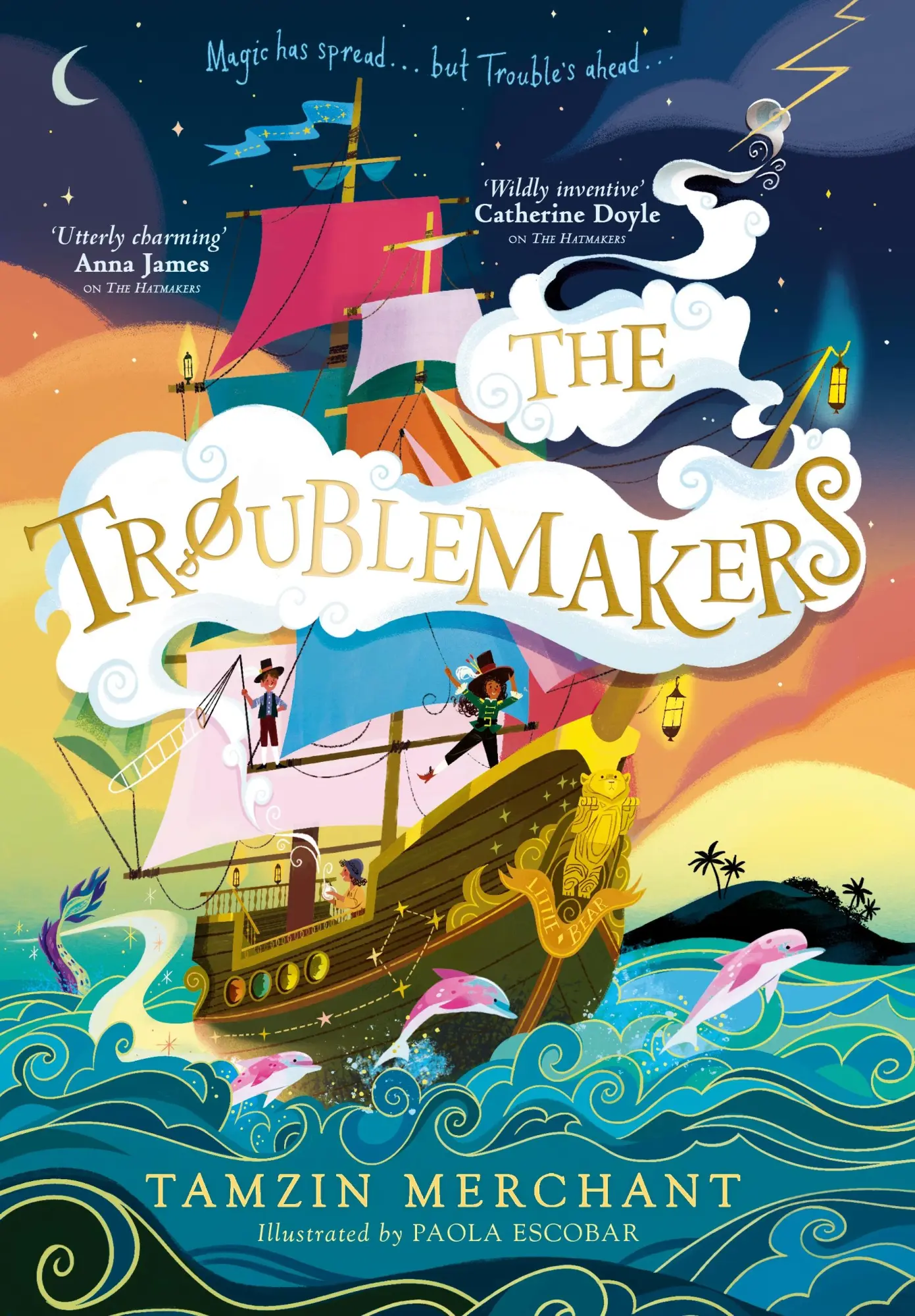 Cover: 9780241610398 | The Troublemakers | Tamzin Merchant | Buch | The Hatmakers | Gebunden