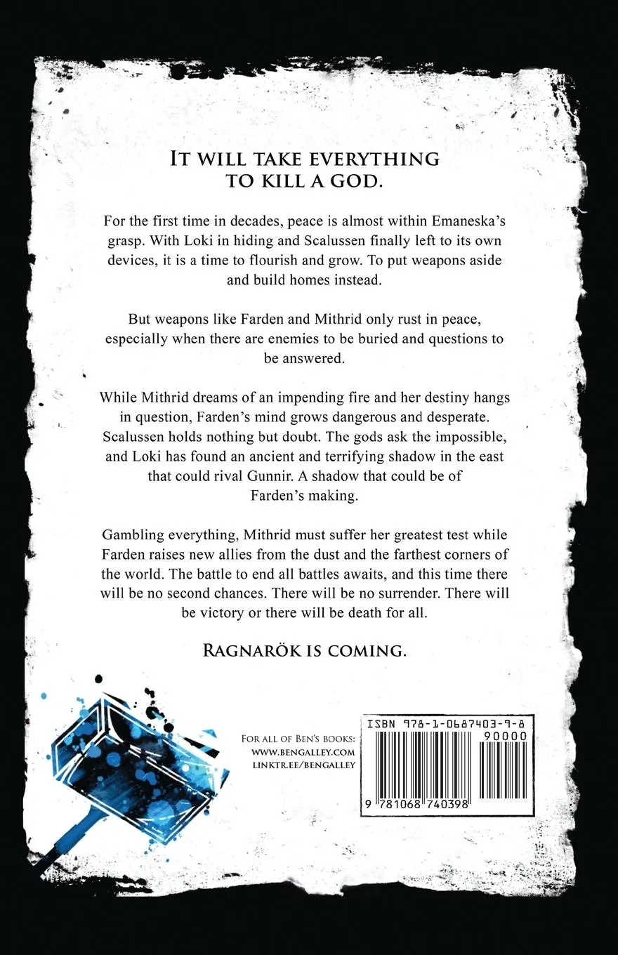 Rückseite: 9781068740398 | To Kill A God | Ben Galley | Taschenbuch | Englisch | 2024