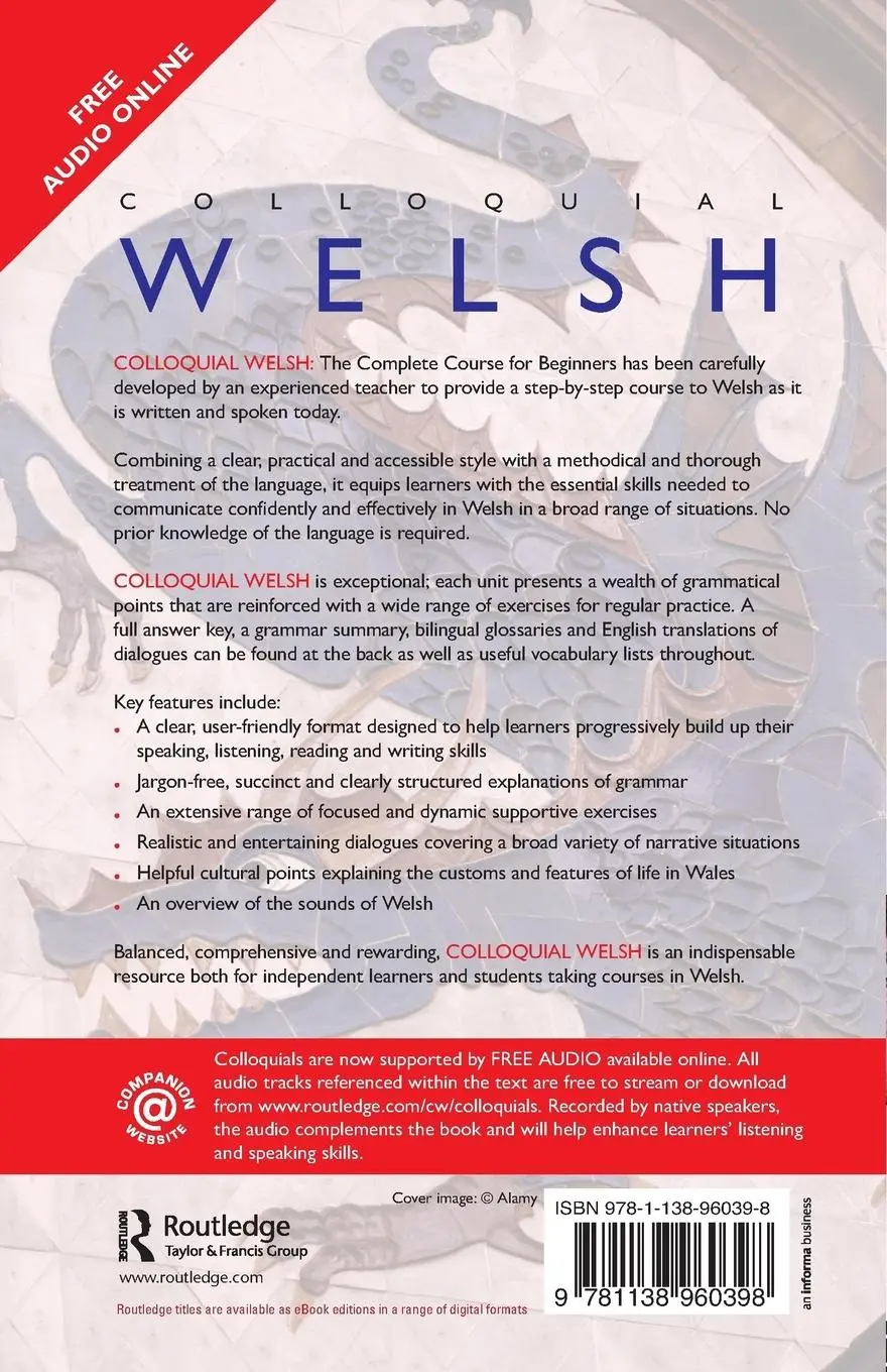 Rückseite: 9781138960398 | Colloquial Welsh | The Complete Course for Beginners | Gareth King