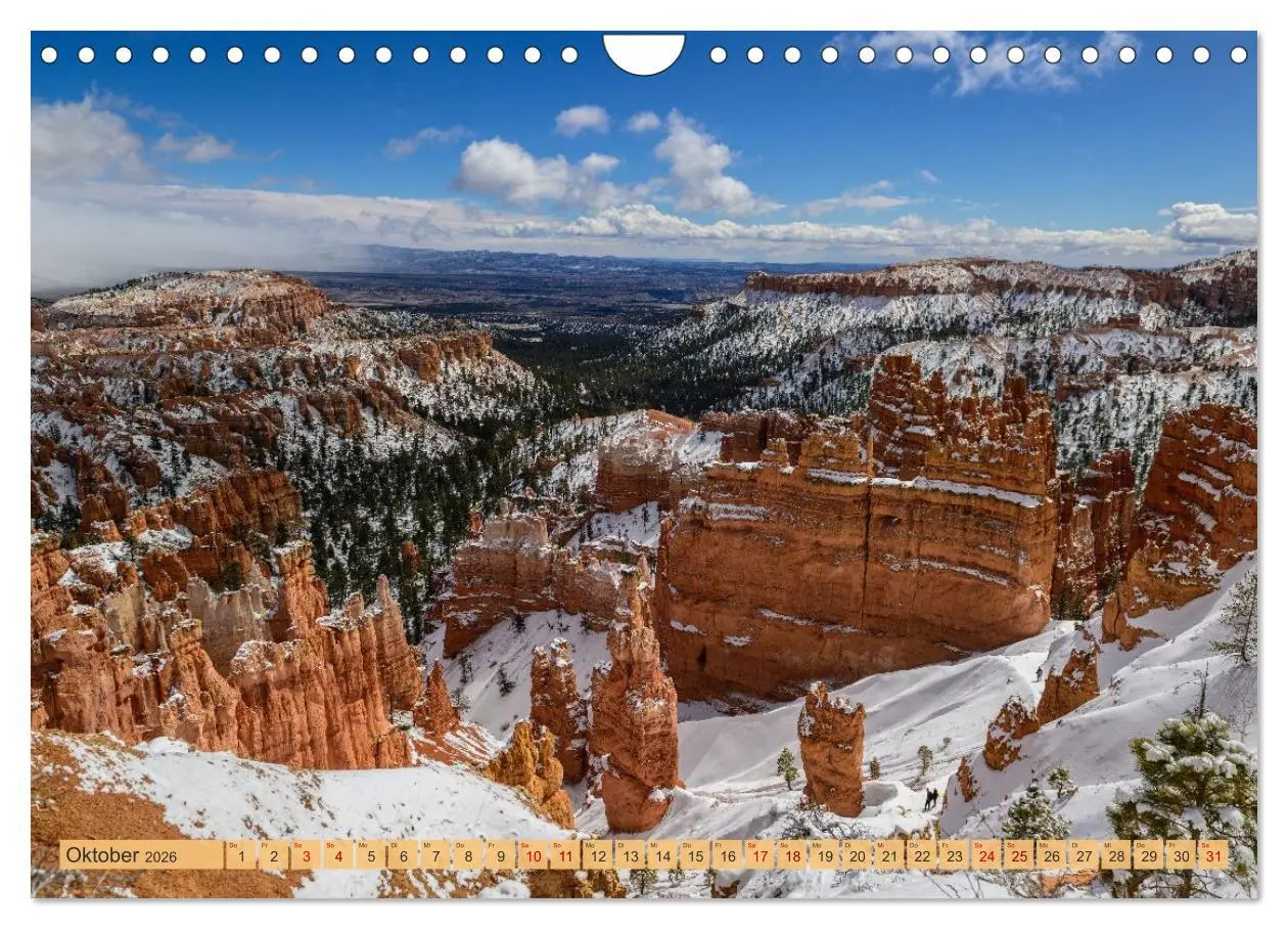 Bild: 9783457300398 | Magisches Wunderland in Weiss (Wandkalender 2026 DIN A4 quer),...