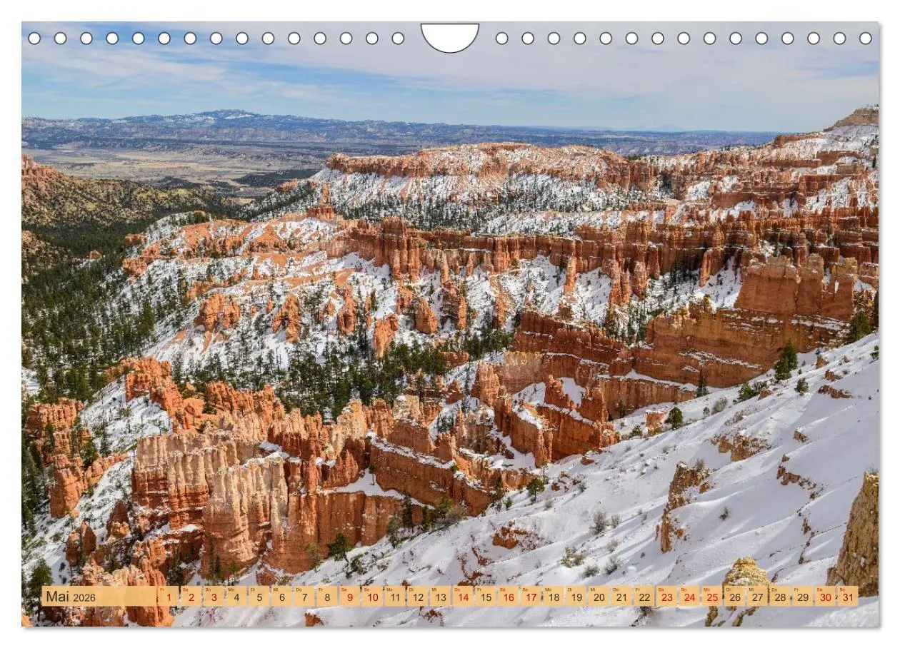 Bild: 9783457300398 | Magisches Wunderland in Weiss (Wandkalender 2026 DIN A4 quer),...