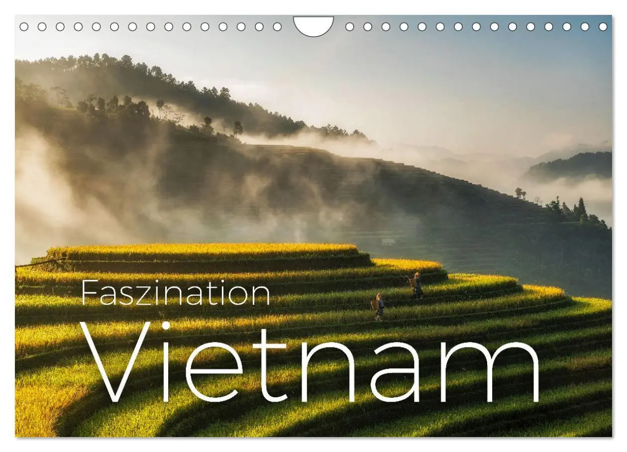 Cover: 9783457540398 | Faszination Vietnam (Wandkalender 2026 DIN A4 quer), CALVENDO...