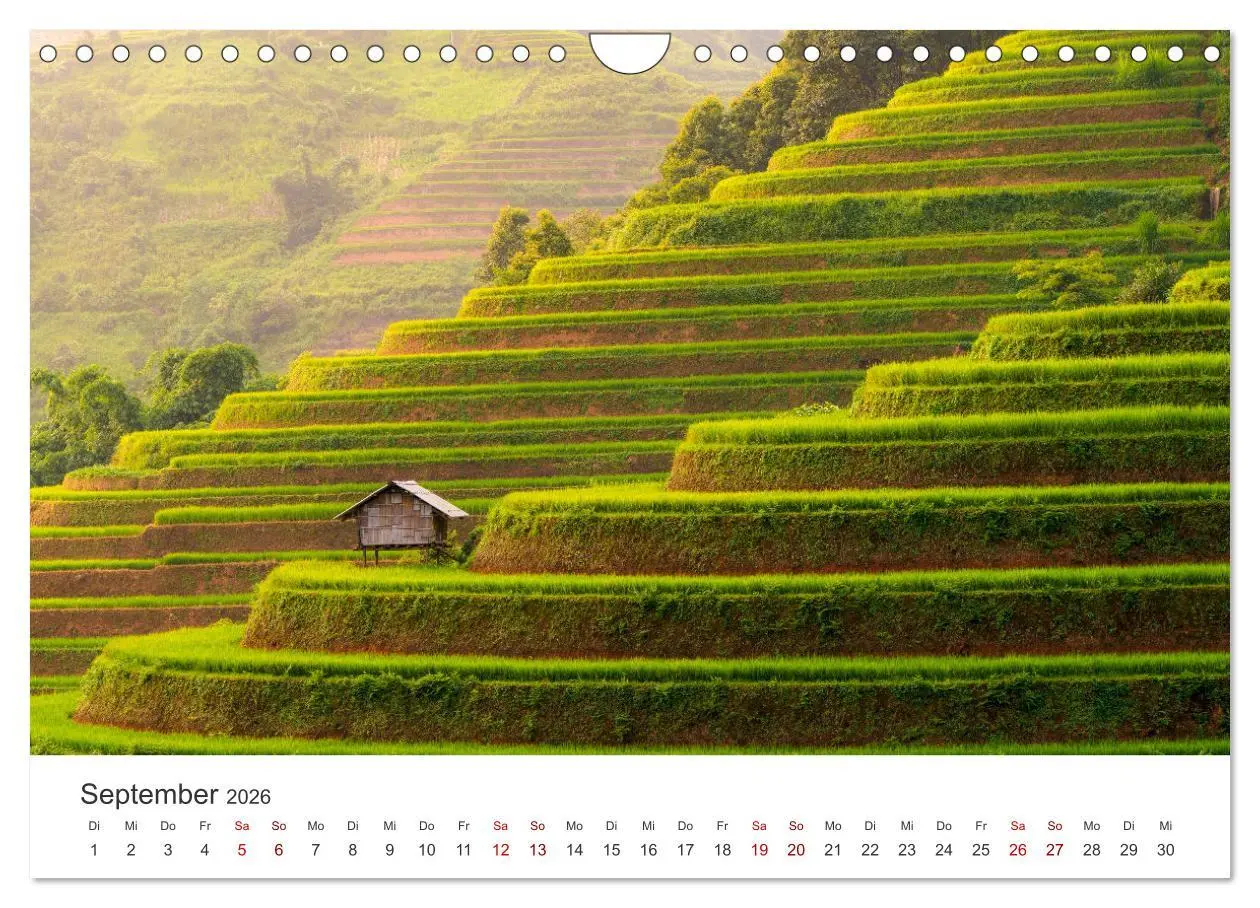 Bild: 9783457540398 | Faszination Vietnam (Wandkalender 2026 DIN A4 quer), CALVENDO...