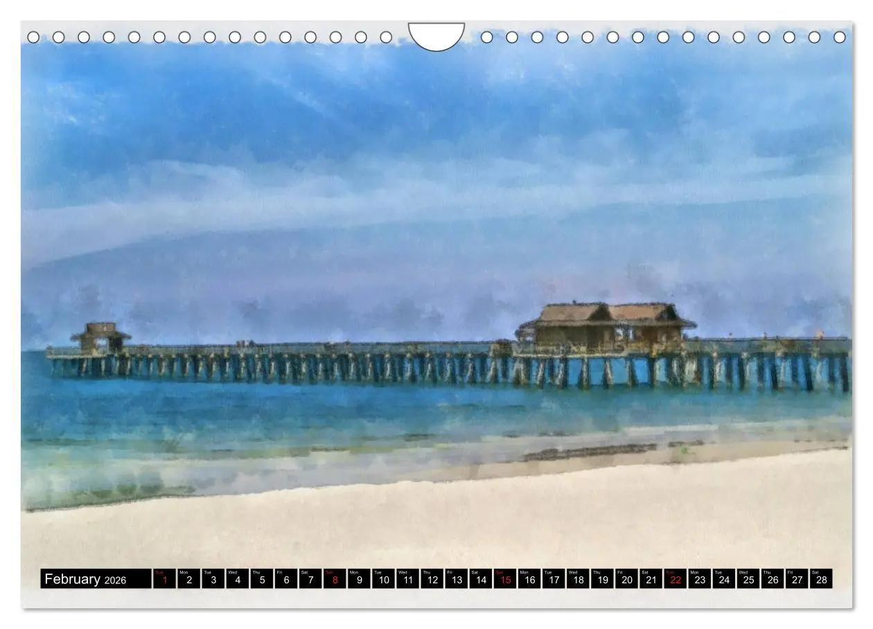 Bild: 9783516560398 | Beautiful Beaches Of Naples (Wall Calendar 2026 DIN A4 landscape),...