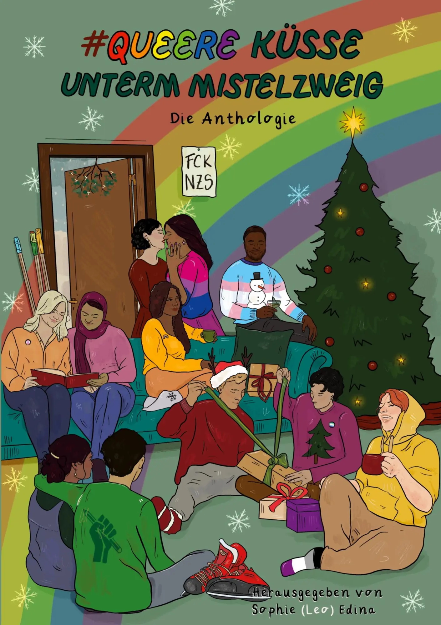 Cover: 9783696370398 | Queere Küsse Unterm Mistelzweig | Sophie Edina | Taschenbuch | 368 S.