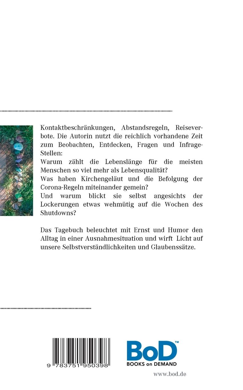 Rückseite: 9783751950398 | Der blaue Himmel über Corona | Ein Tagebuch | Susanne Wirtz | Buch