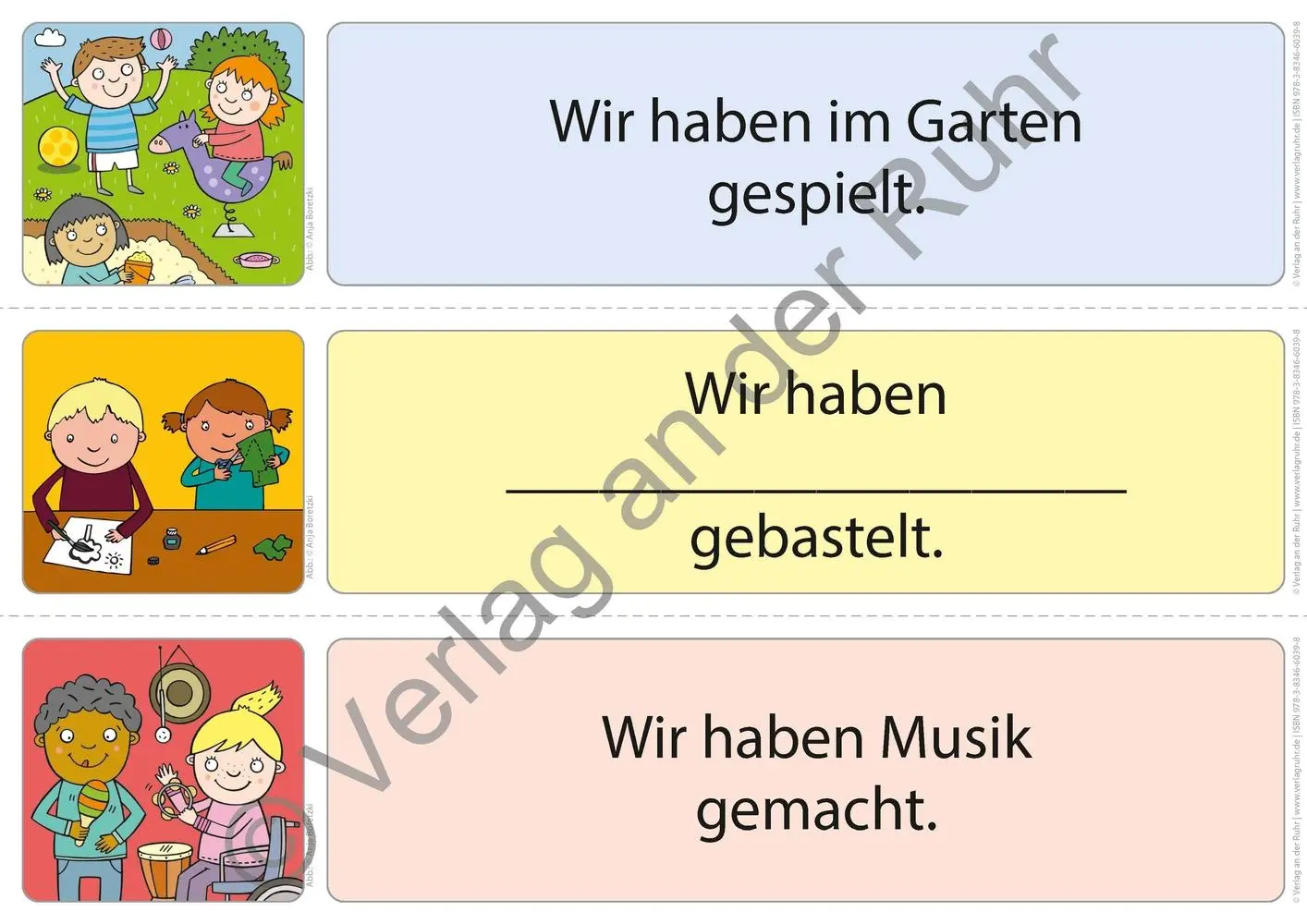 Bild: 9783834660398 | Das haben wir heute gemacht! - Bildkarten zu Aktivitäten in den...