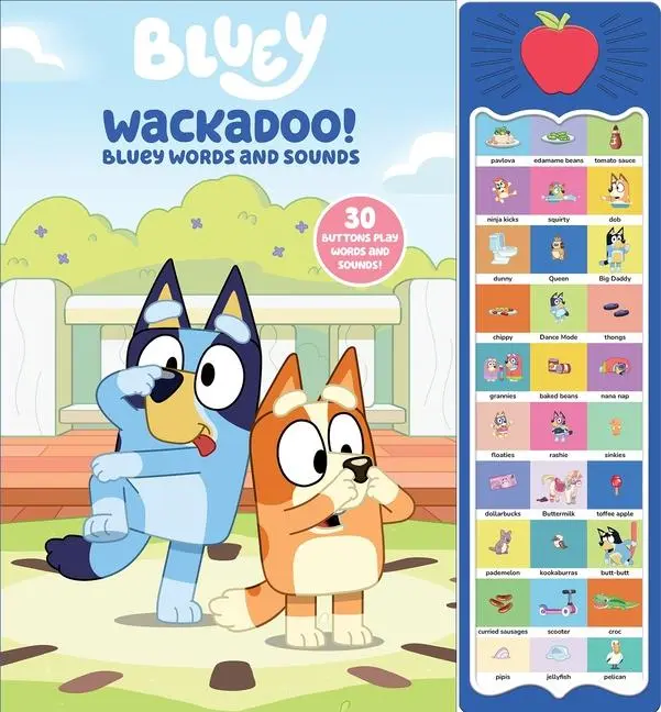 Cover: 9798384600398 | Bluey: Wackadoo! Bluey Words and Sounds Sound Book | Pi Kids | Buch