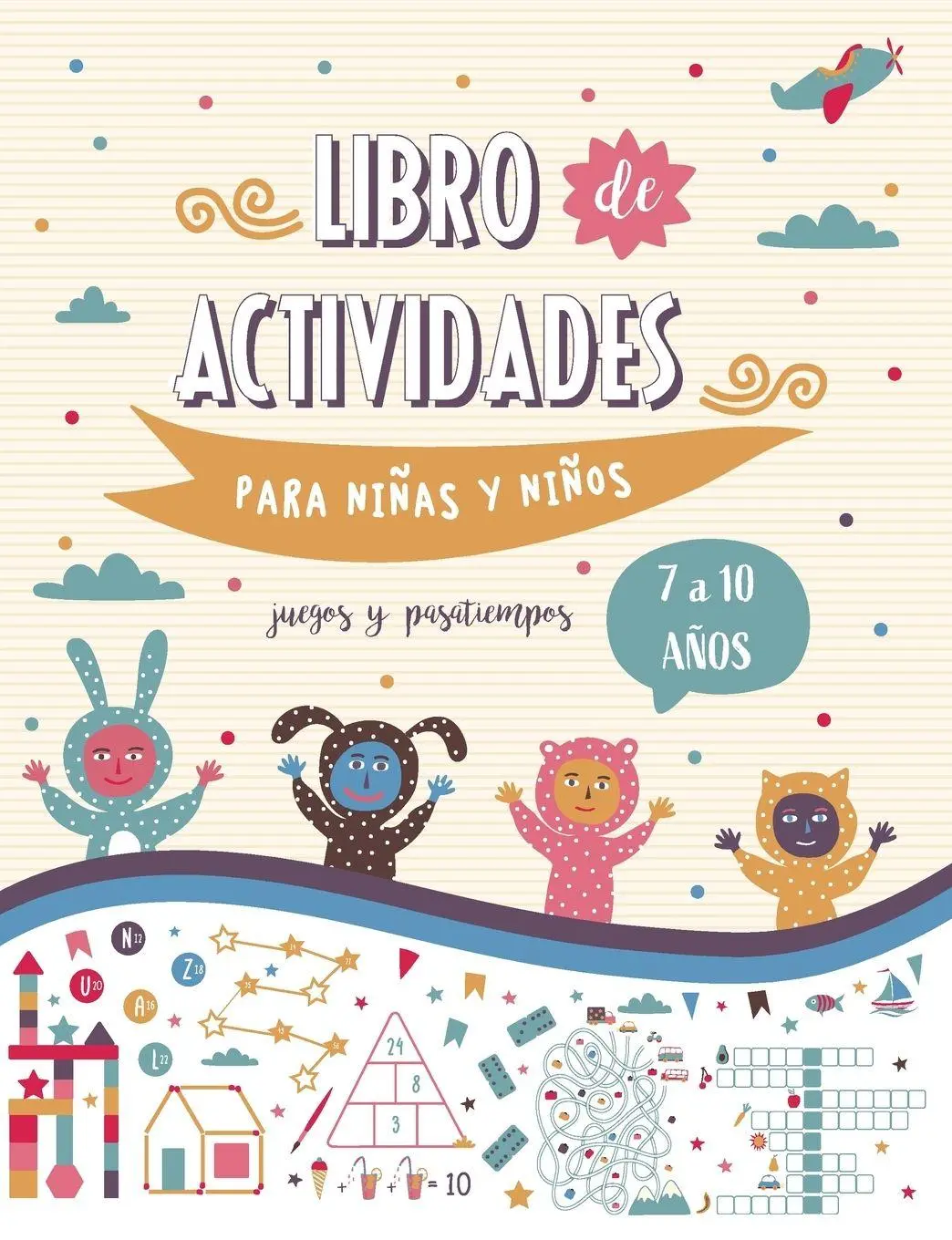 Cover: 9781915270498 | Libro de actividades para niños y niñas de 7 a 10 años - Juegos y...