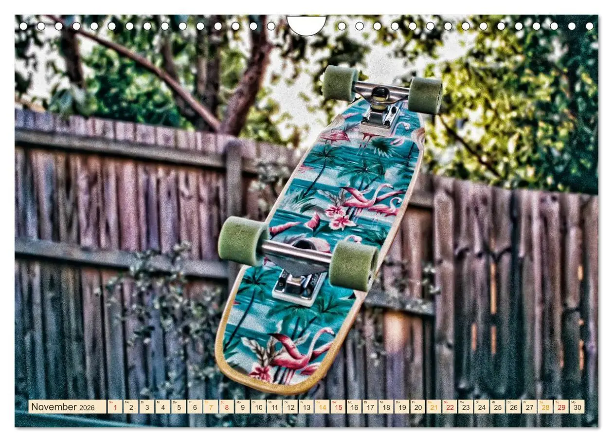 Bild: 9783457910498 | Skateboarding, so cool (Wandkalender 2026 DIN A4 quer), CALVENDO...