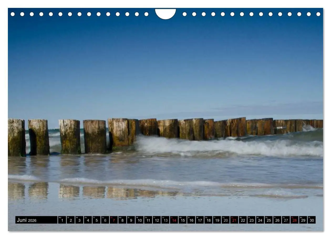 Bild: 9783516170498 | Binz Zingst 2026 (Wandkalender 2026 DIN A4 quer), CALVENDO...