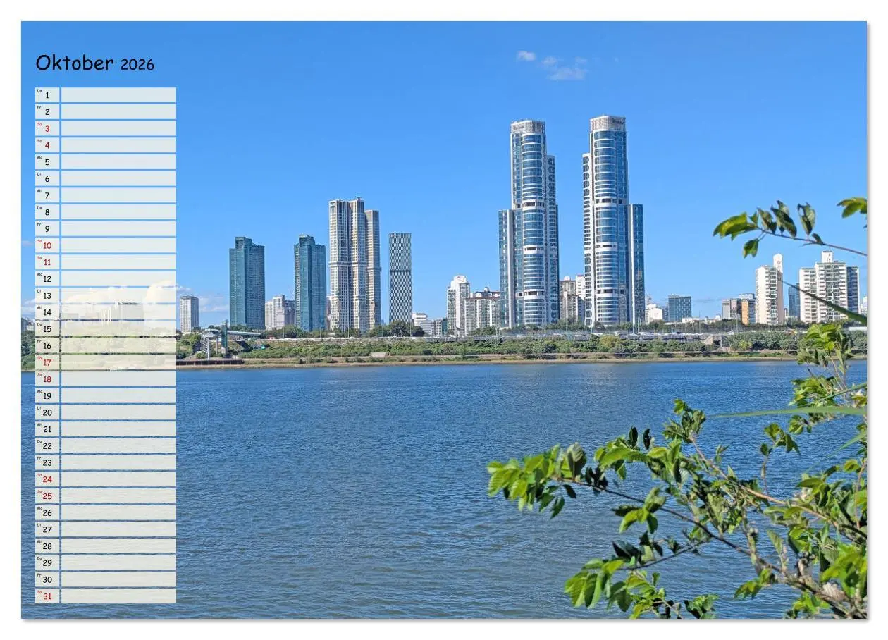 Bild: 9783516620498 | Seoul - Stadt der Kontraste (hochwertiger Premium Wandkalender 2026...