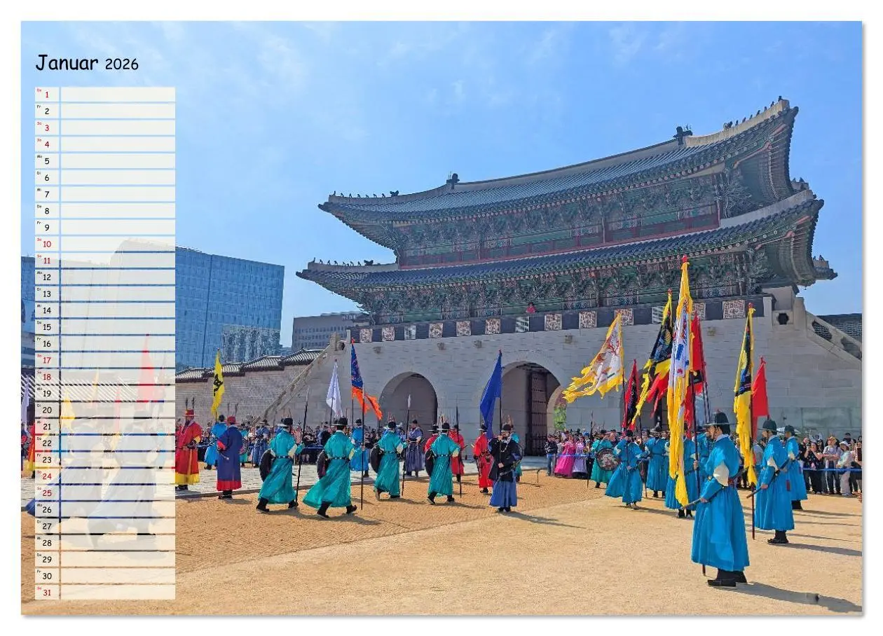 Bild: 9783516620498 | Seoul - Stadt der Kontraste (hochwertiger Premium Wandkalender 2026...